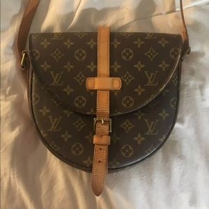 Louis Vuitton Mono Chantilly Bag GM